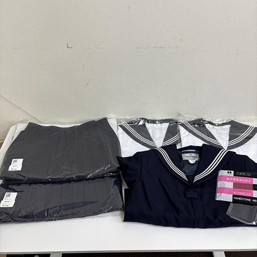 埼玉県立川越西高等学校 女子制服一式 未使用品